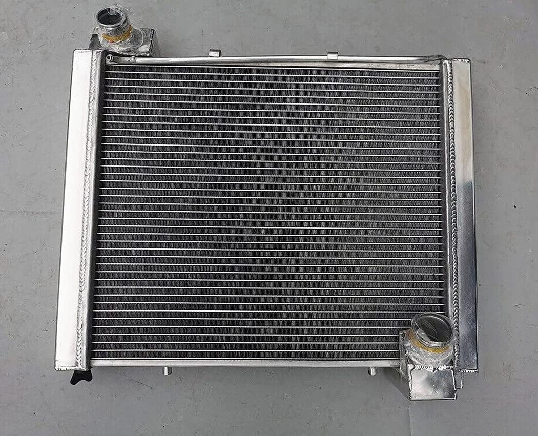 3 Core Full Aluminum Radiator +16" Fan for 1961-1962 Chevy Chevrolet Corvette MT 61 62
