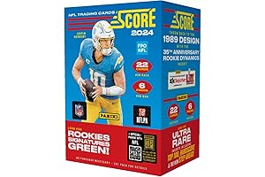 College Football Panini Score Football NFL Trading Card Blaster Box 2024
