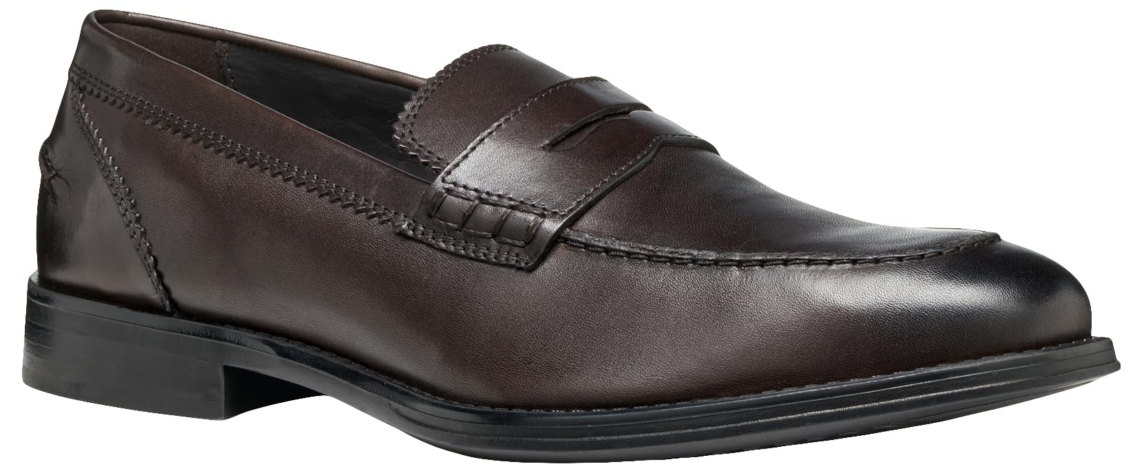 Geox Mocasines para Hombre U BARBERIGO Brown, 42.5 EU, marrón, 42.5 EU