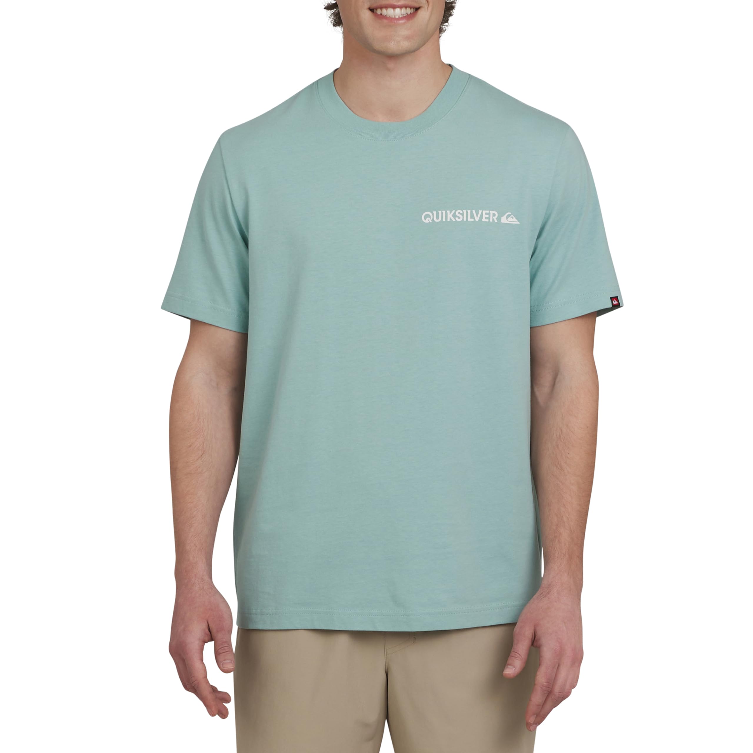 Quiksilver Men's Regular Fit Premium Soft Cotton Tee Short Sleeve