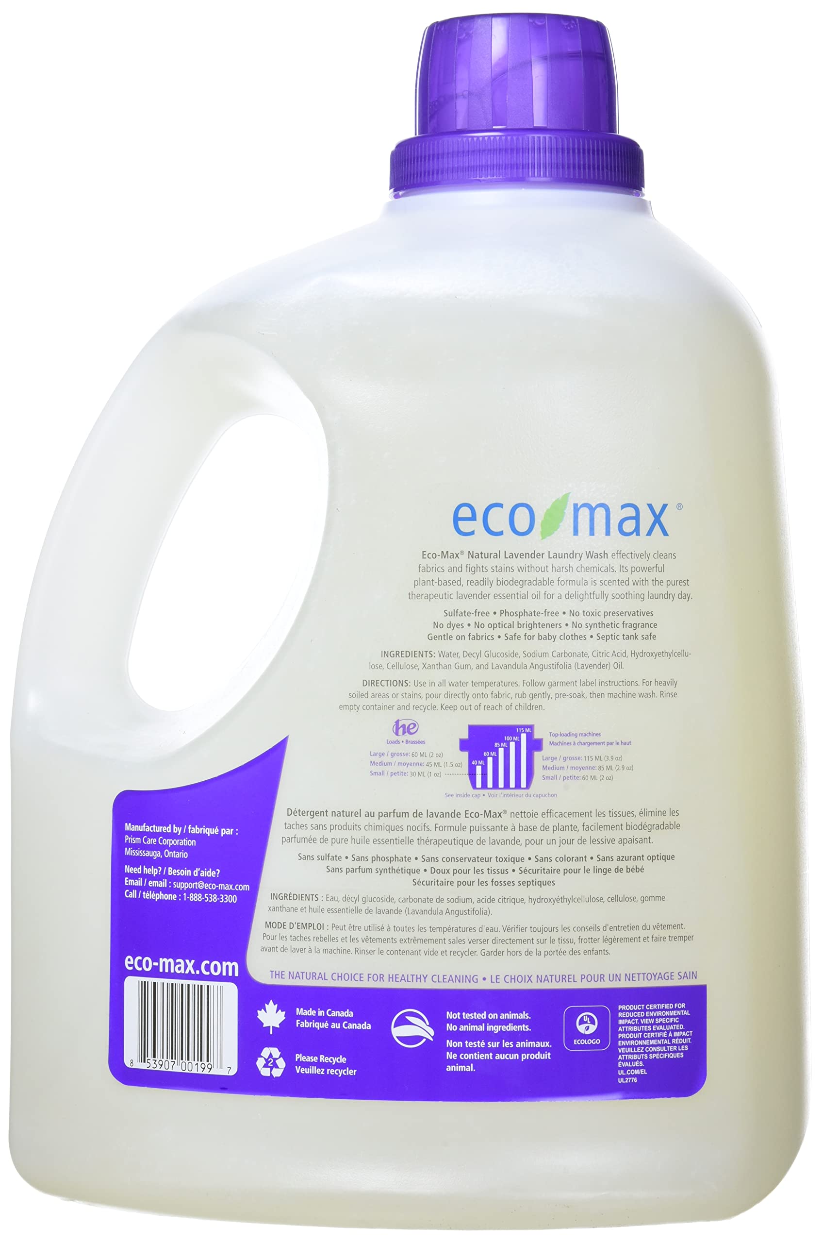 Amazon.com : Ecomax Natural Lavender Laundry Wash, 6210 ML