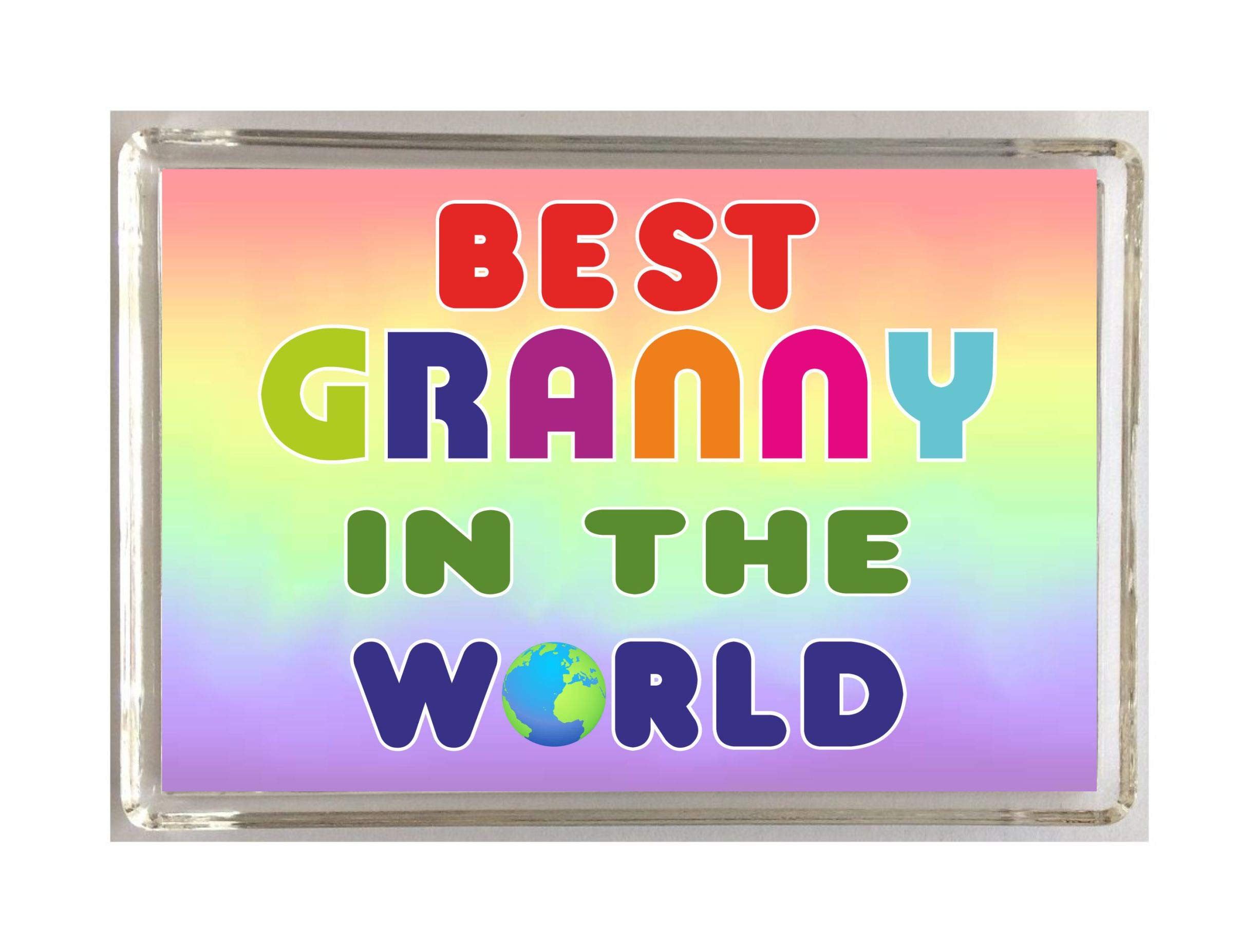 'Clare's Cosmetics' Gift For Granny – Best In The World – Novelty Fridge Magnet Present