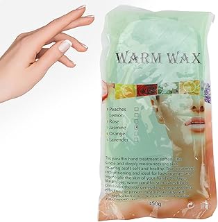 Paraffin Wax, Paraffin Wax Refills 450g, Use To Relieve Arthritis Pain and Stiff Muscles - Deeply Hydrates and Protects, Ideal for any paraffin bath, for SPA and Home (Jasmine)