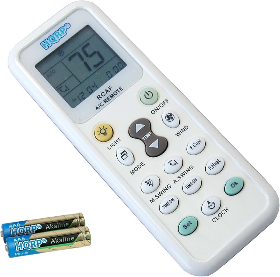 lg air conditioner remote control