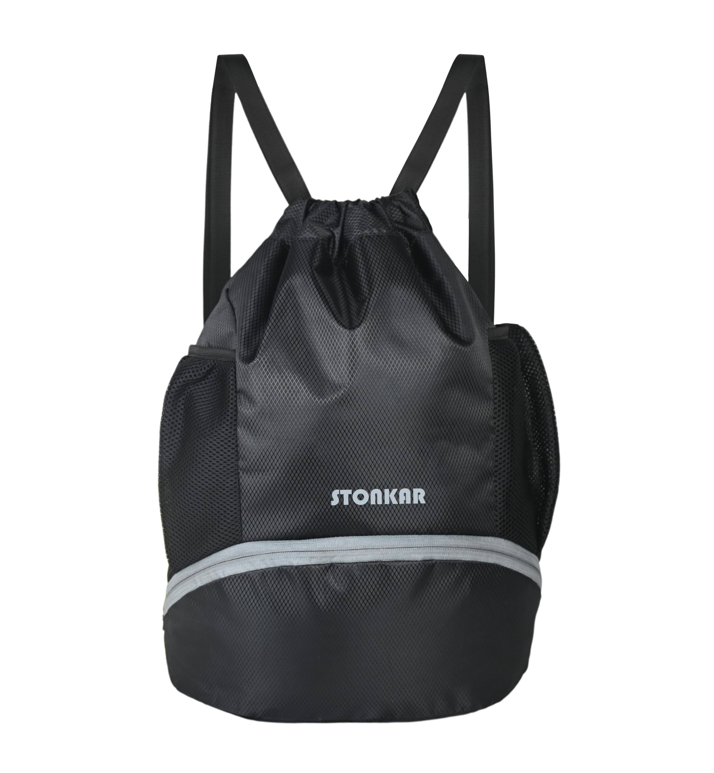 Flex Drawstring Bag | Sports and Gym Bag | Stylish Backpack for All-Purpose Use with Spacious Storage | Size: 20" X 17" X 5 Inch-image-22
