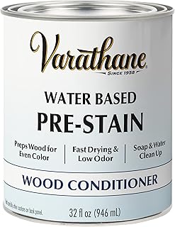 Varathane 381123 Water Based Pre-Stain Wood Conditioner, Quart