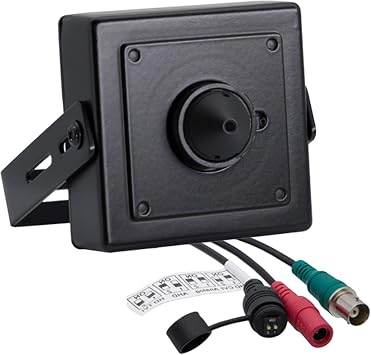 Evertech HD 1080P AHD TVI CVI Analog Hidden Pinhole Lens Camera for Security Surveillance Systems