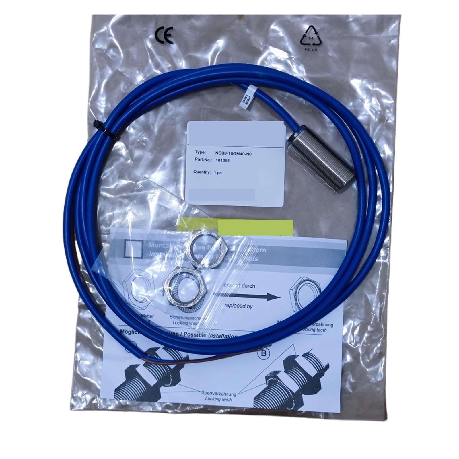 OSHZIKJII NCB8-18GM40-N0 Inductive Proximity Switch Sensor