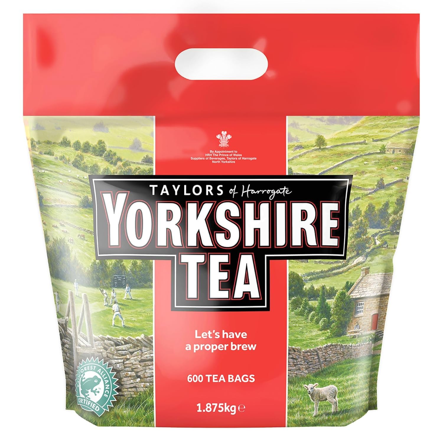 【期間限定】Yorkshire Tea 600袋　ヨークシャーティー 1875g Amazon.com : Taylors of Harrogate One Cup Yorkshire Tea 600 per