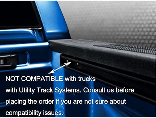 Miniatura 5 de Bastidor AA de 800 libras.; 2 barras de portaequipaje para camionera, color blanco mate con complementos, Metal