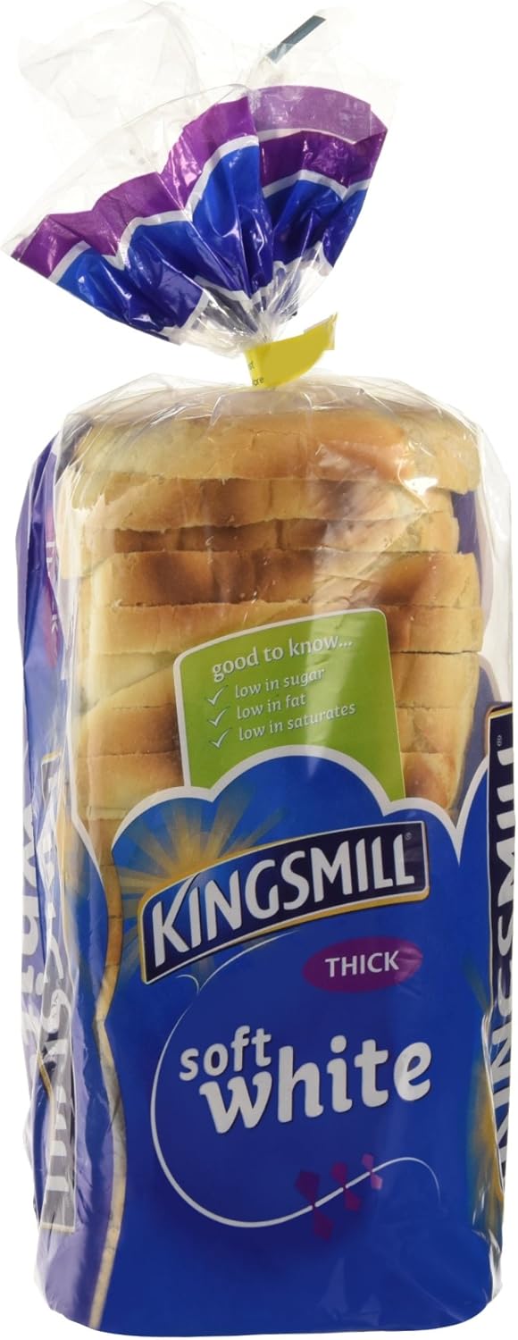 Kingsmill Soft White Bread Thick, 800g Amazon.co.uk Grocery