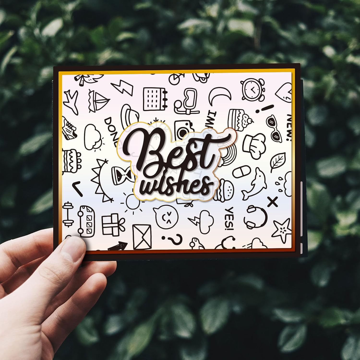 GLOBLELAND Daily Decorative Icons Clear Stamp for Scrapbooking 5.9x5.9 Zoll to-Do List Silicone Stamps Weather Plants Food Transparent Stamp for Card Making DIY Embossing Journaling