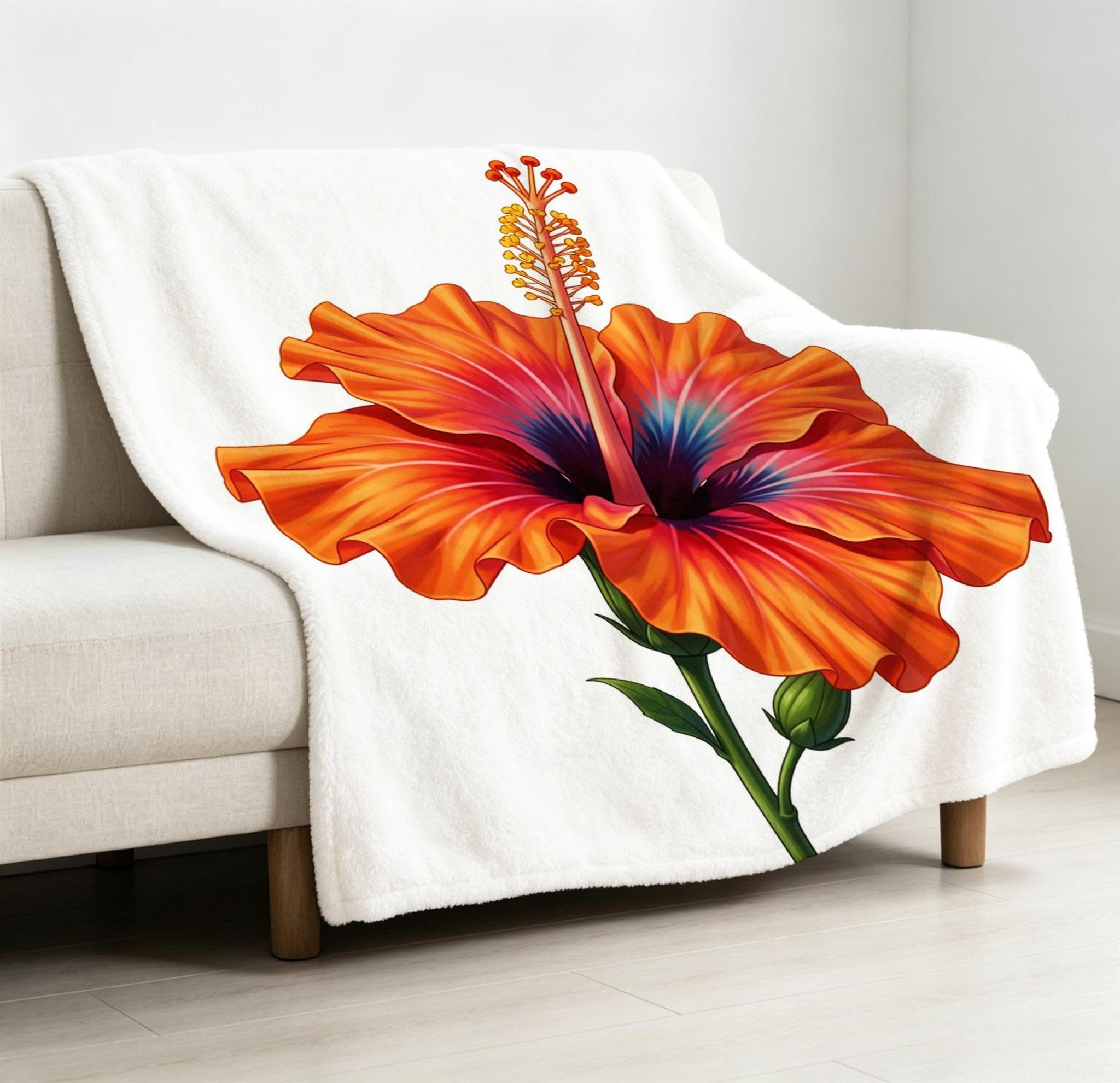 Manta Entretiempo Grande, Flor Amarilla, 220x240 cm, AQ9293