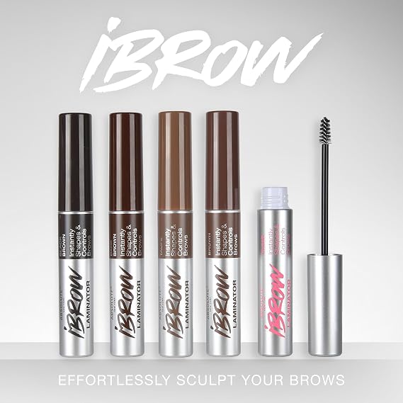 Absolute New York Brown Eyebrow Gel for Tinting and Volumizing Eyebrows