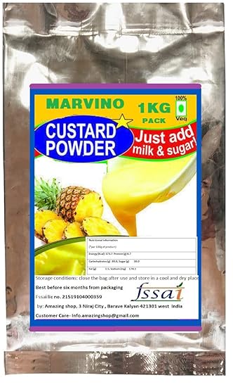 Custard 1kg Pack by marvino