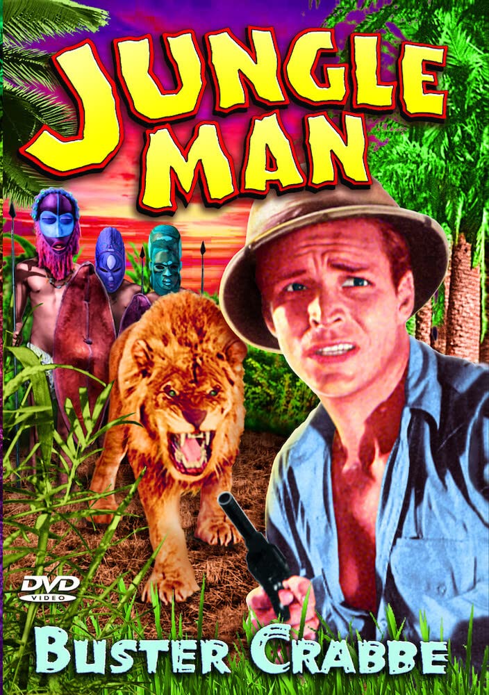 Película Jungle Man Region 1 DVD Solución para Coleccionistas