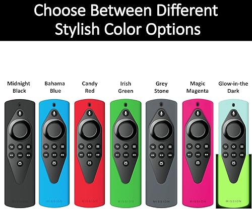 Miniatura 2 de Funda hecha para Tienda Remote Cover Case, para Alexa Voice Remote Lite  Rojo