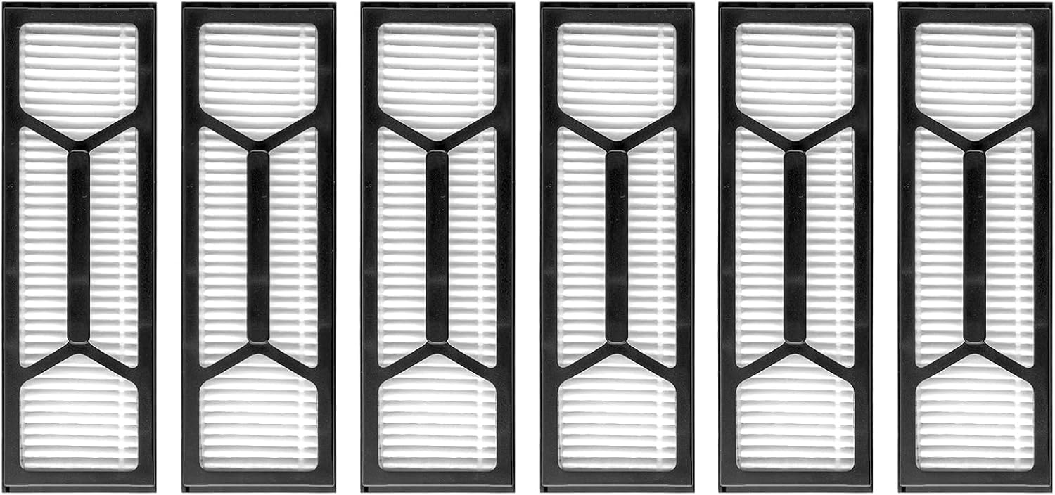 (6 Pack) Omni S1 Pro Replacement HEPA Filters Compatible with Eufy Omni S1 Pro Robot Vacuum Cleaner, Filters Accessories Kit