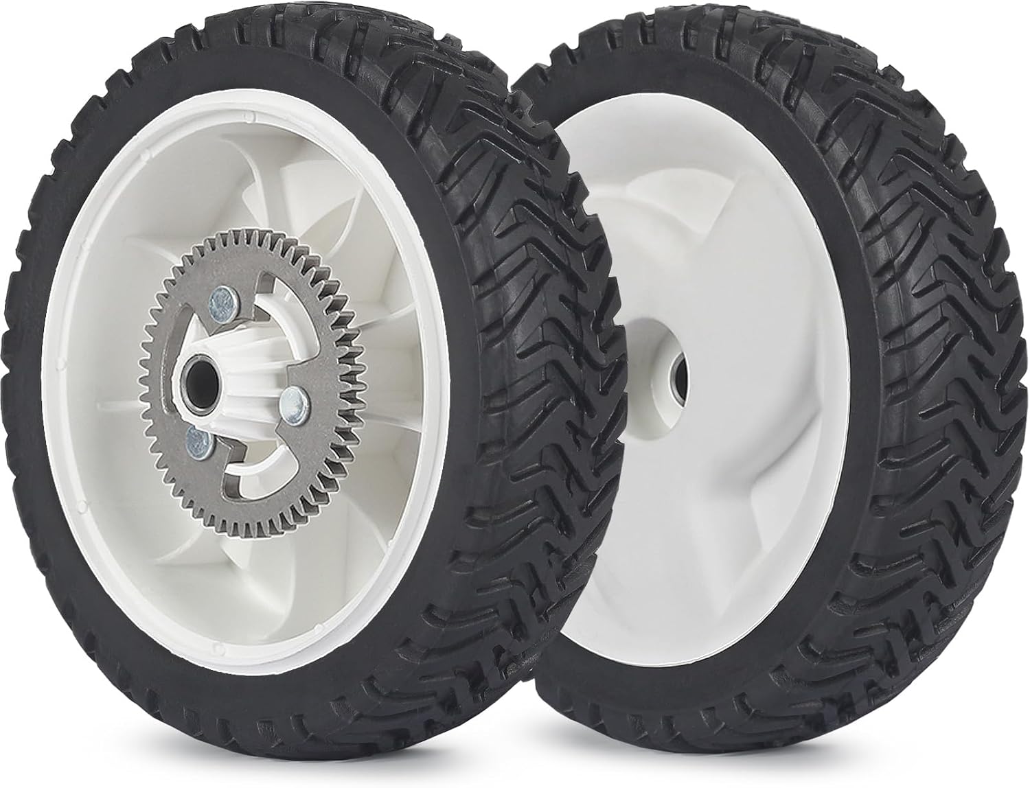 GICOOL 105-3036 105-3024 105-3025 Rear Drive Wheels, 8 Inch Wheels Fit for 20041 20066 20017 20068 20073 Recycler Self-Propelled Push Mower, Pack of 2