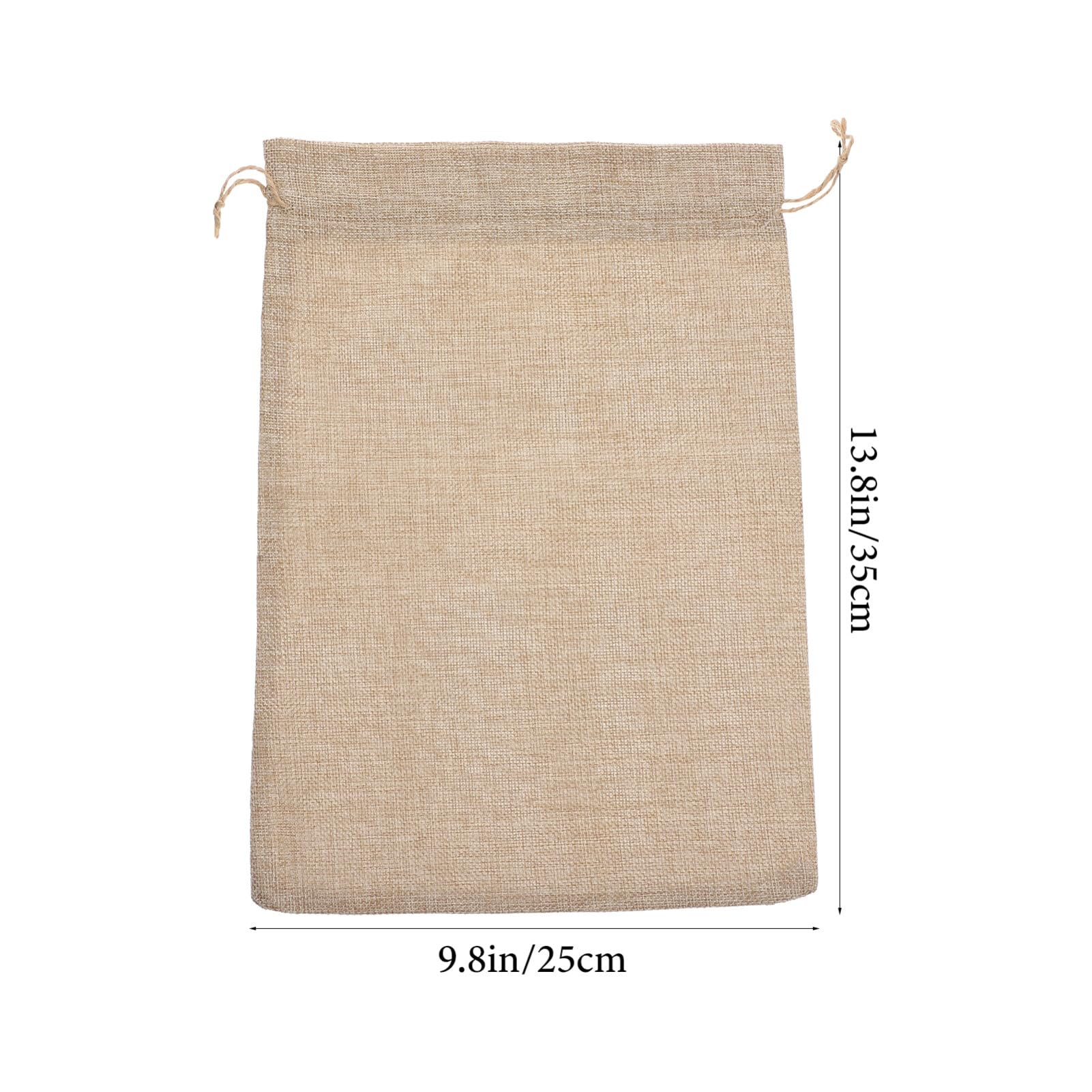 VILLCASE 10pezzi Sacchetti in Juta Coulisse Borse Regalo Multiuso Per Snack Caramelle e Gioielli Per Feste e Bomboniere