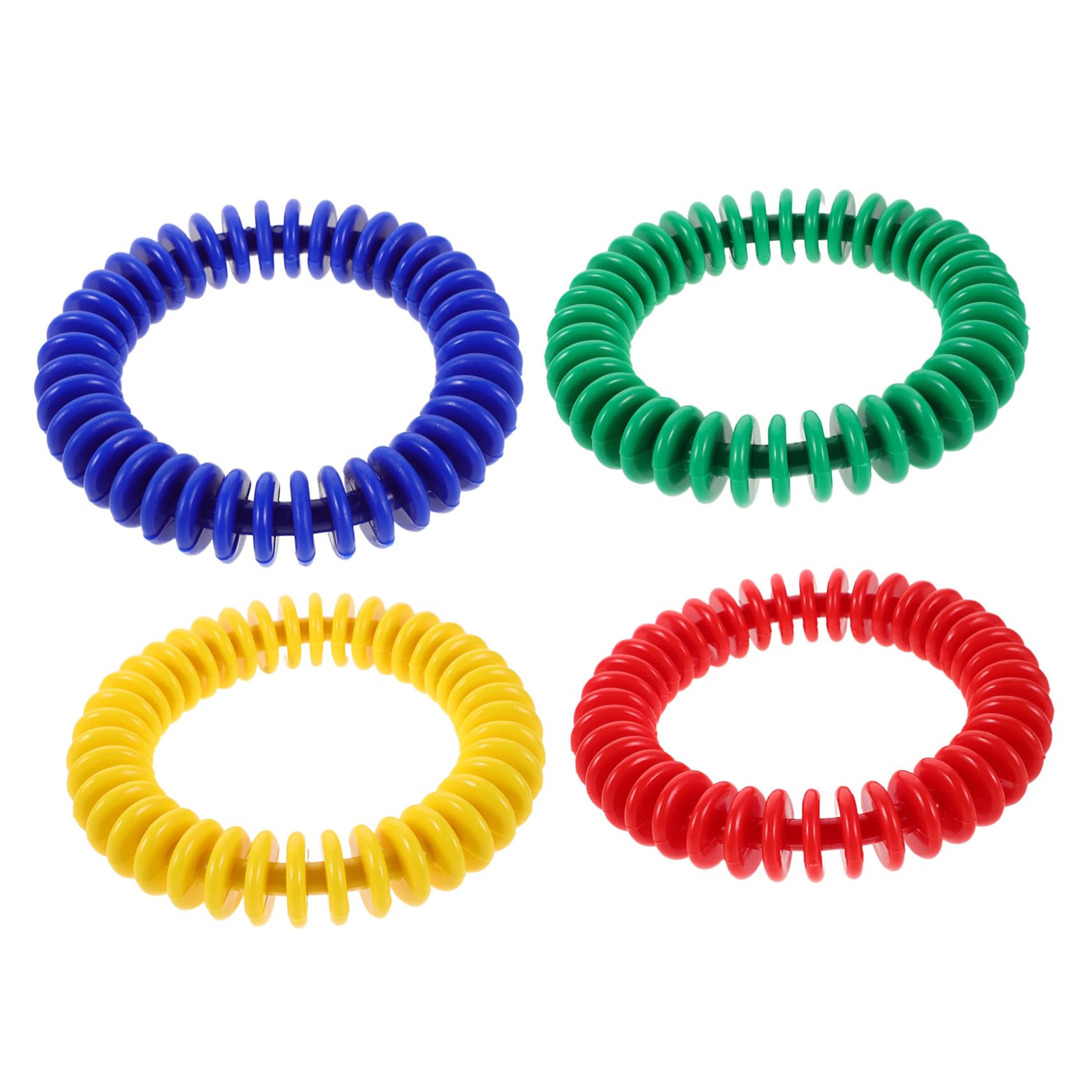 Hohopeti 4 Piezas Anillos de Buceo Flexibles para Piscina de Coloridas Juguetes Resistentes al Agua para Entrenamiento y Acuáticos Infantiles y Adultos