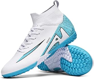 TOPSFEBASoccer Cleats for Mens Womens Indoor Soccer Shoes Unisex Baseball Turf Shoes Youth Rugby Shoes Adult AG FG TF Football Boots Wide Training Sneaker