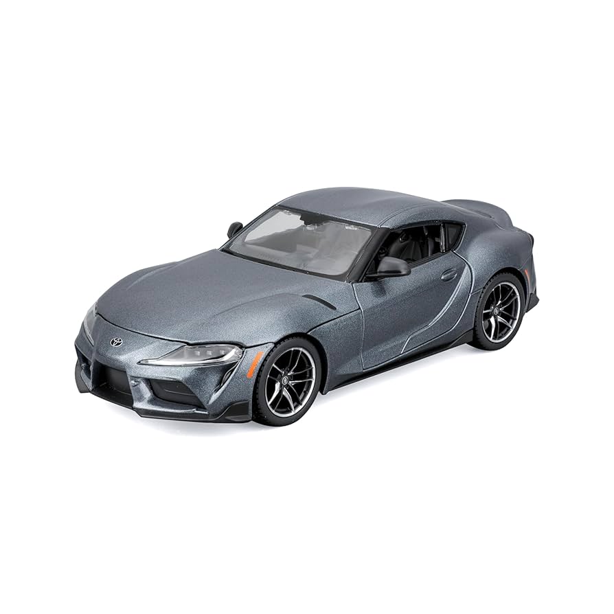 GR スープラ　ミニカー Amazon | Maisto（マイスト） 1/24 トヨタ スープラ GR グレー
