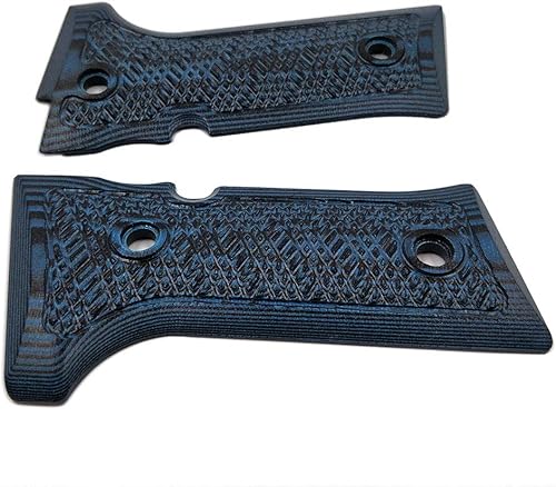 Miniatura 9 de Cool Hand Empuñaduras G10 para Beretta Vertec, M9A3, 92X Centurion, tornillos negros personalizados incluidos, textura inclinada táctica agresiva,