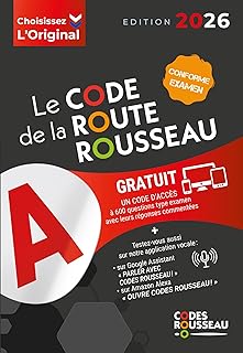 CODE DE LA ROUTE ROUSSEAU B 2026