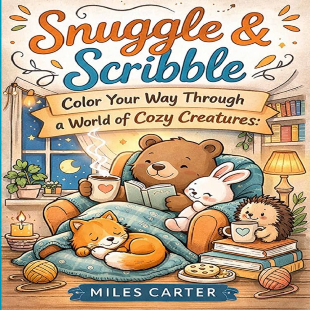 Snuggle & Scribble: Color Your Way Through a World of Cozy Creatures