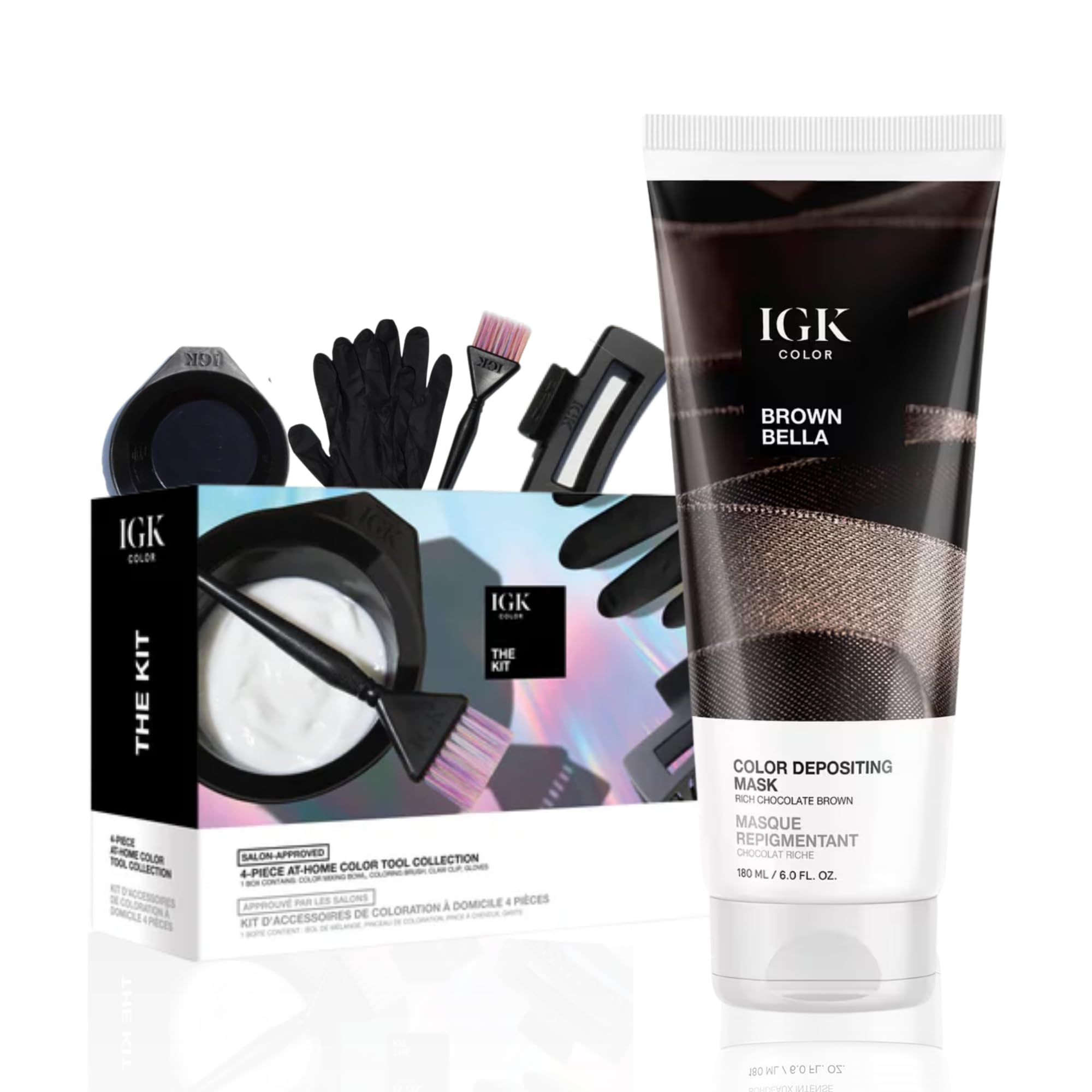 Amazon.com: IGK Brown Bella | Chocolate Brown Hair Gloss + Color
