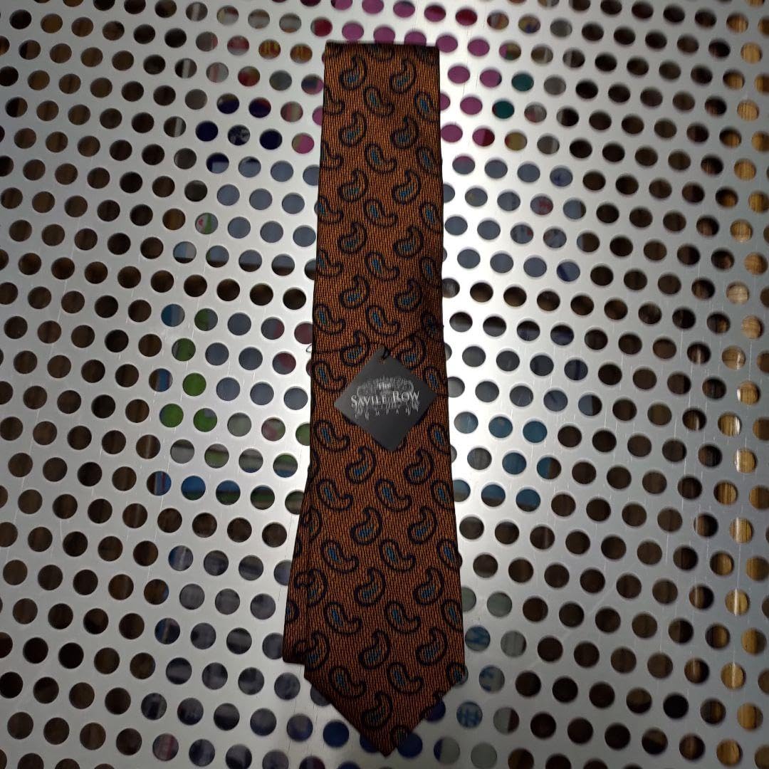 Amazon.co.jp: サビルロウ Savile Row ネクタイ シルクSILK100