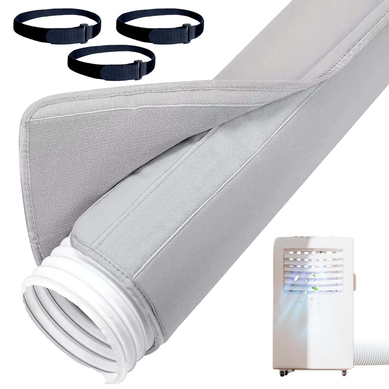 Installation de remplacement de tube flexible isolé sans chaleur