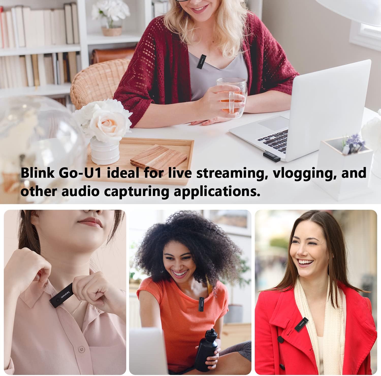 Buy Saramonic Wireless Lavalier Microphone for Android Phone Blink Go