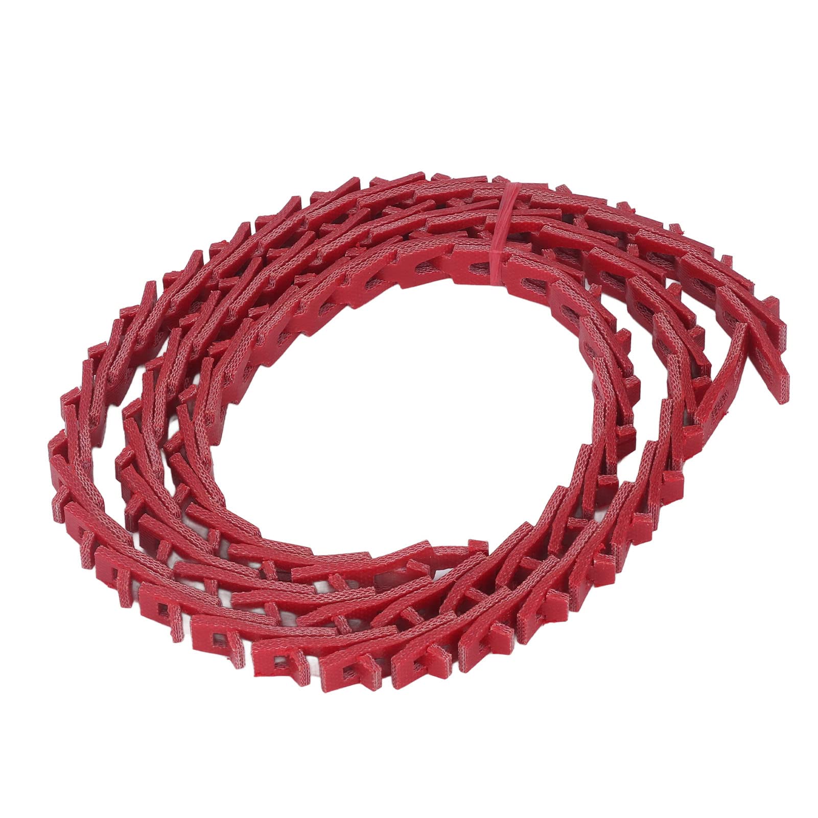 Power Twist V Belt A Type Adjustable Link Accessory Woodworking Tool Red for Lathe Table Saw 13x1200mm