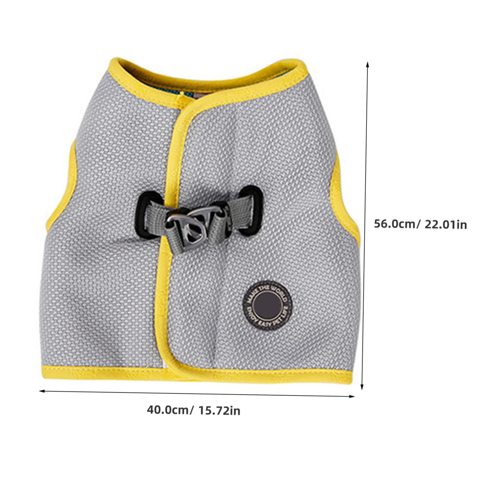 Gilet Rafraîchissant pour Chien et Chiot, Modèle L, Maille Coton