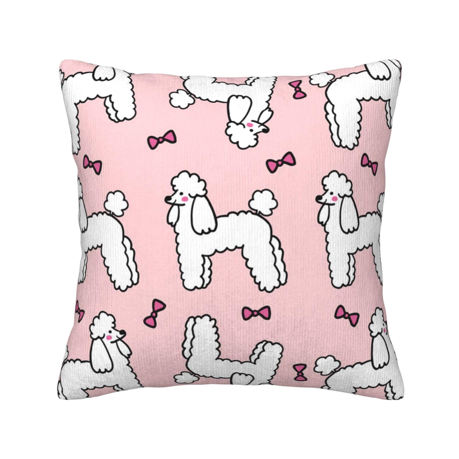 Housses de coussin en velours côtelé caniche pour créer une ambiance cocooning au salon