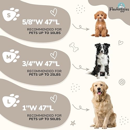 Miniatura 5 de Correa de perro beige para perros pequeños, 4 pies, 90% rayón derivado de bambú, correa de perro 10% poliéster, resistente y duradera, mango con una