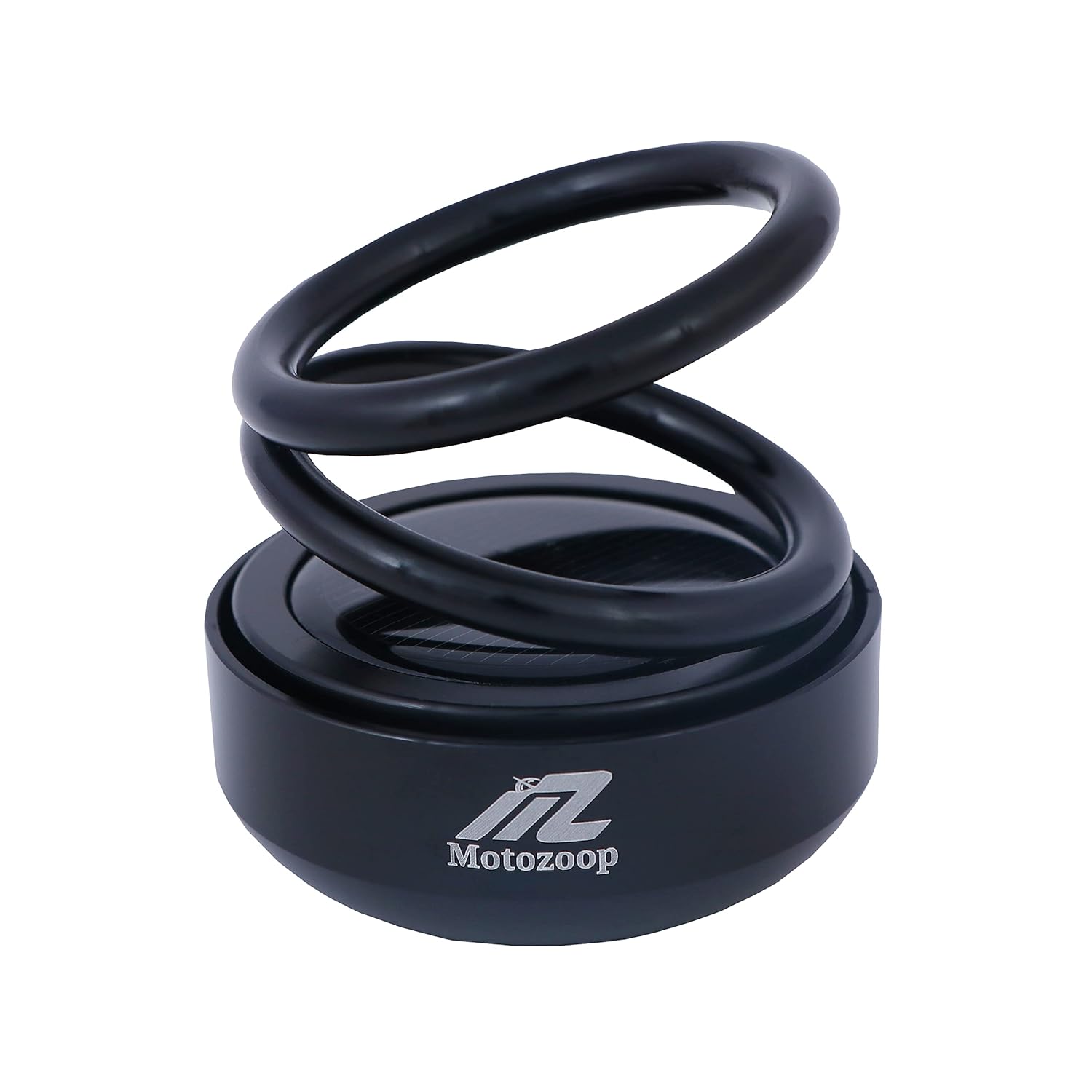 MOTOZOOP Metal Double Spring Car Solar Perfume Air Freshener Car