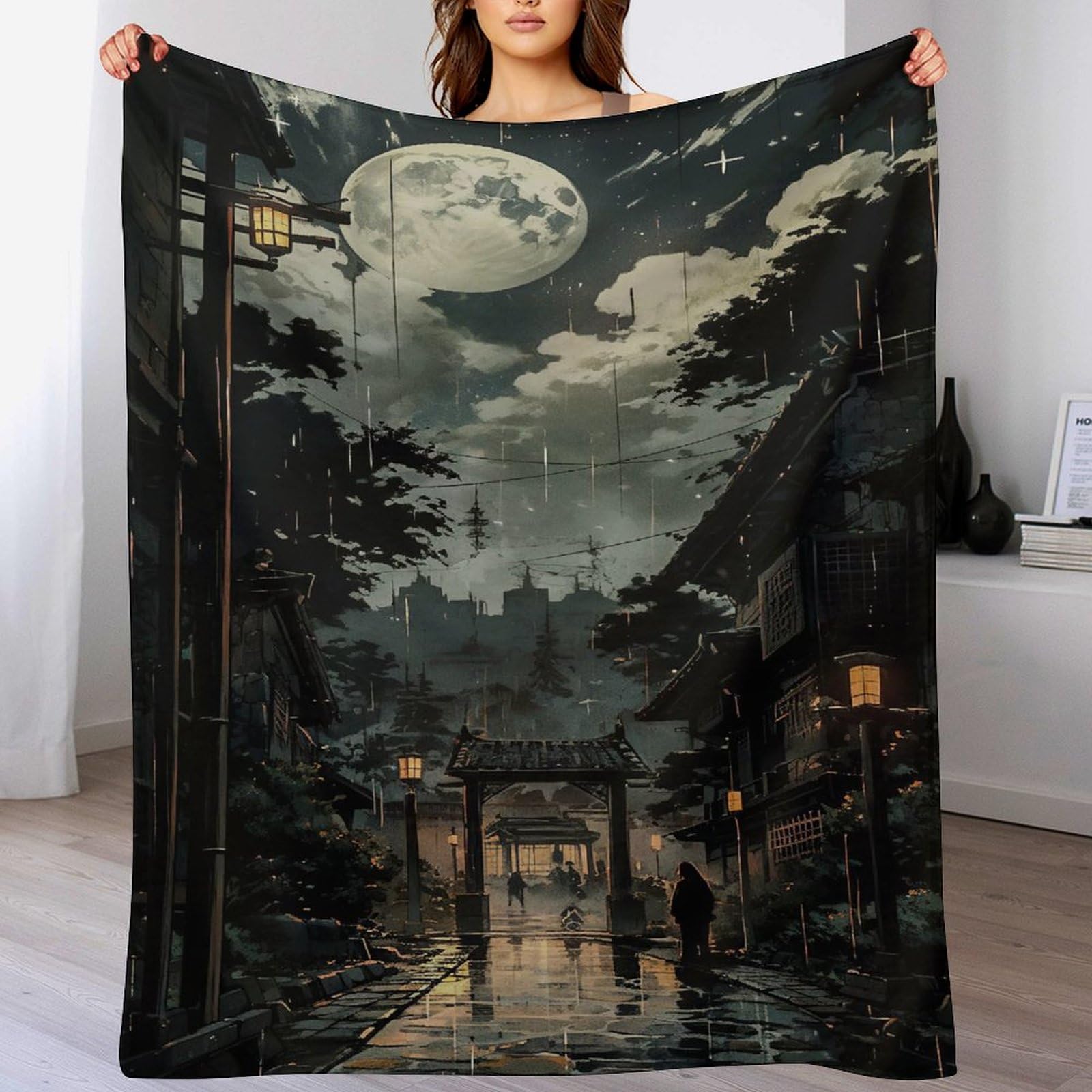 Couverture flannel japonaise 130x150cm contre le froid toutes saisons