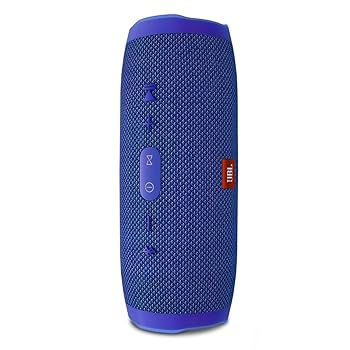 JBL Charge 3 Waterproof Portable Bluetooth Speaker (Blue