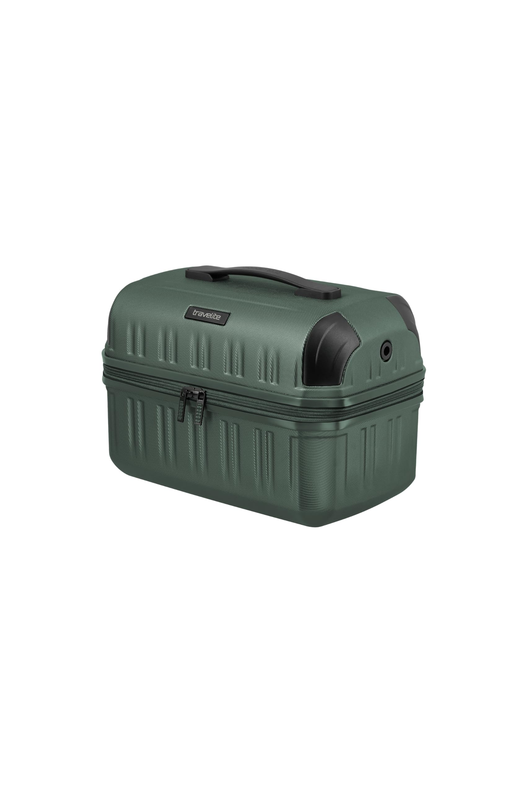 travelite DYNAMIIC Kosmetikkoffer, Beautycase 27x38x23 cm, ABS Hartschale, Koffer Aufsteckfunktion, 20 Liter, 1,2 kg