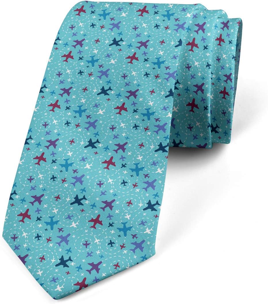 HISDERN Ascot Cravate Pour Homme Motif à Pois Motif Floral Cachemire Jacquard Écharpe Pour Fête De Mariage, A-bleu Floral