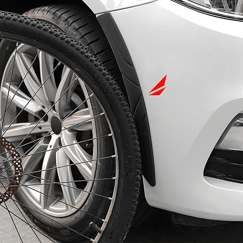 Miniatura 6 de 2 tiras de cejas para neumáticos de automóvil, tiras de borde de arco de guardabarros automático, tiras de silicona anticolisión autoadhesivas para