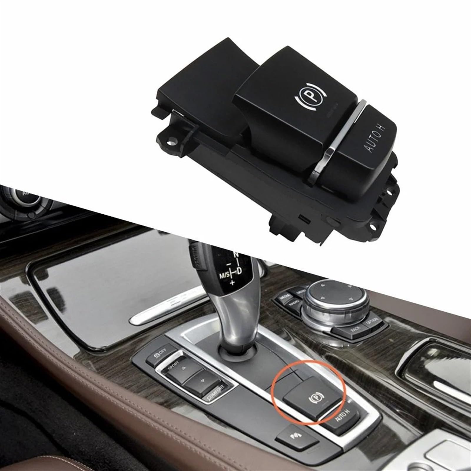 Compatible Con BMW 6' Para F13 Para LCI 2010 2011 2012 2013 2014 2015 2016 2017 Interruptor De Freno De Mano Electrónico Botón De Interruptor Estacionamiento 61319385029