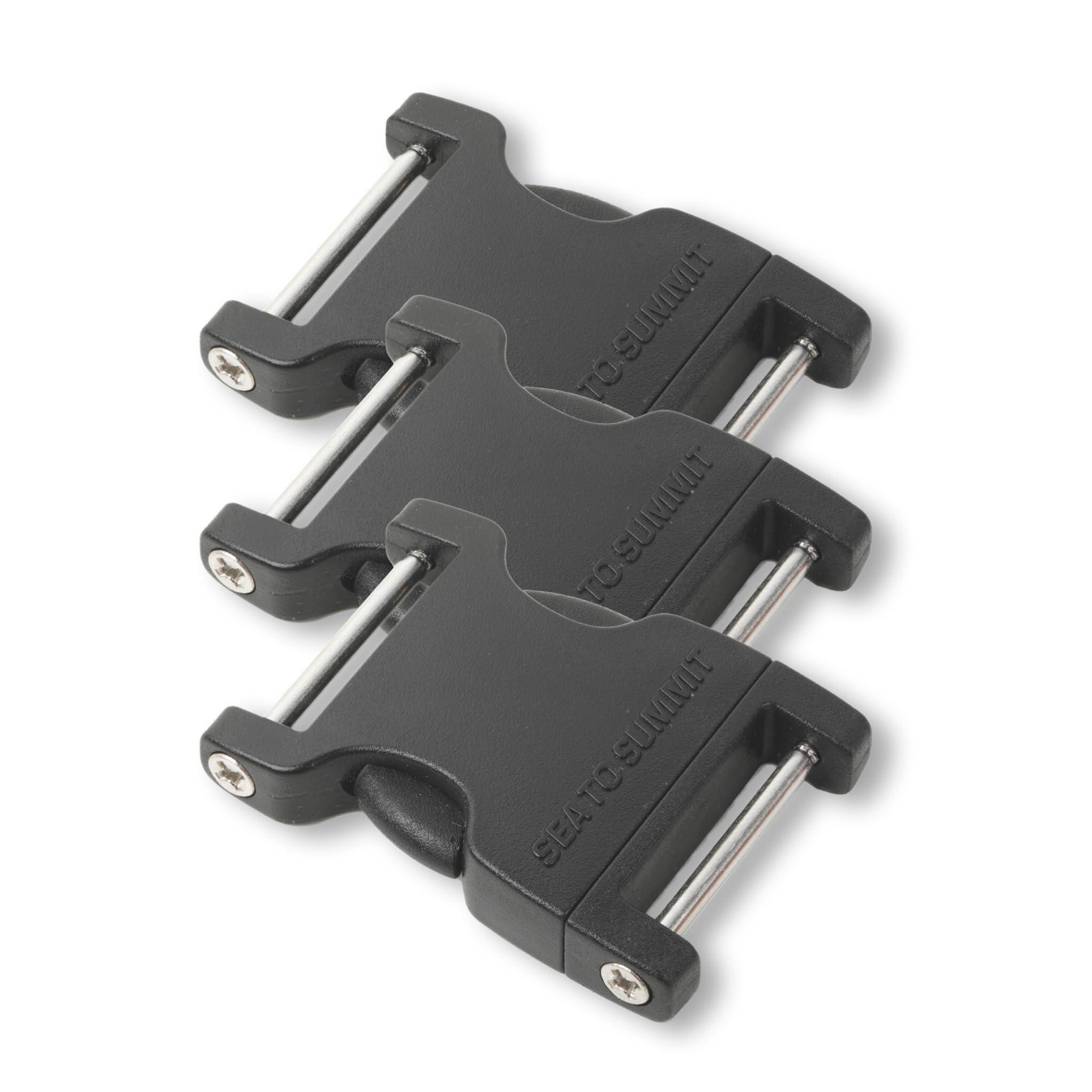 Sea to Summit Field Repair Buckle - Side Release, 2 Pin, 3-pack