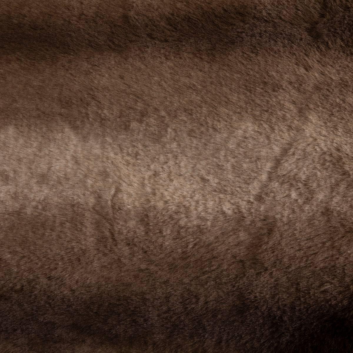 Plaid en Fourrure Grizzli Nuance de Marron 180 x 230 cm - Atmosphera