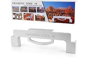 Frame Master Stud Framing Tool, 16 Inch Center to Center, Aluminum