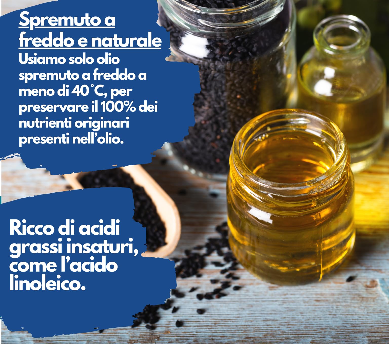 Capsule di olio di cumino nero, 1000 mg, EXVital, spremuto a freddo, egiziano, naturale, con vitamina E, 400 capsule softgel per più di 6 mesi, qualità premium, senza magnesio stearato