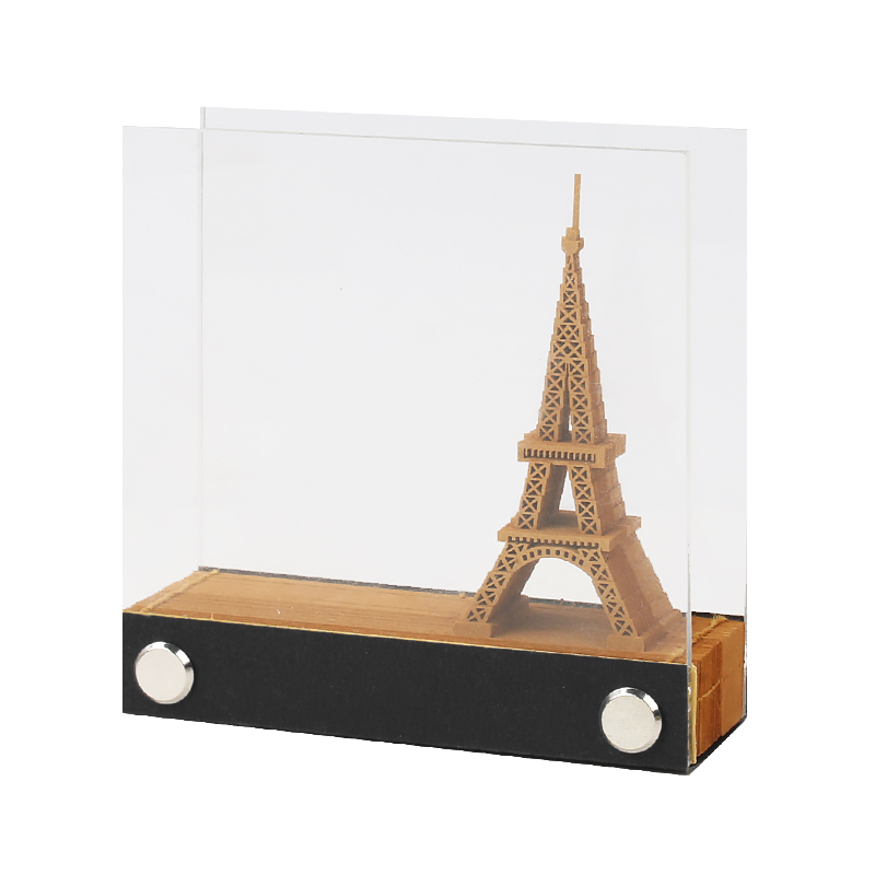 Cool Beans Boutique 3D Art Memo Pad - Eiffel Tower